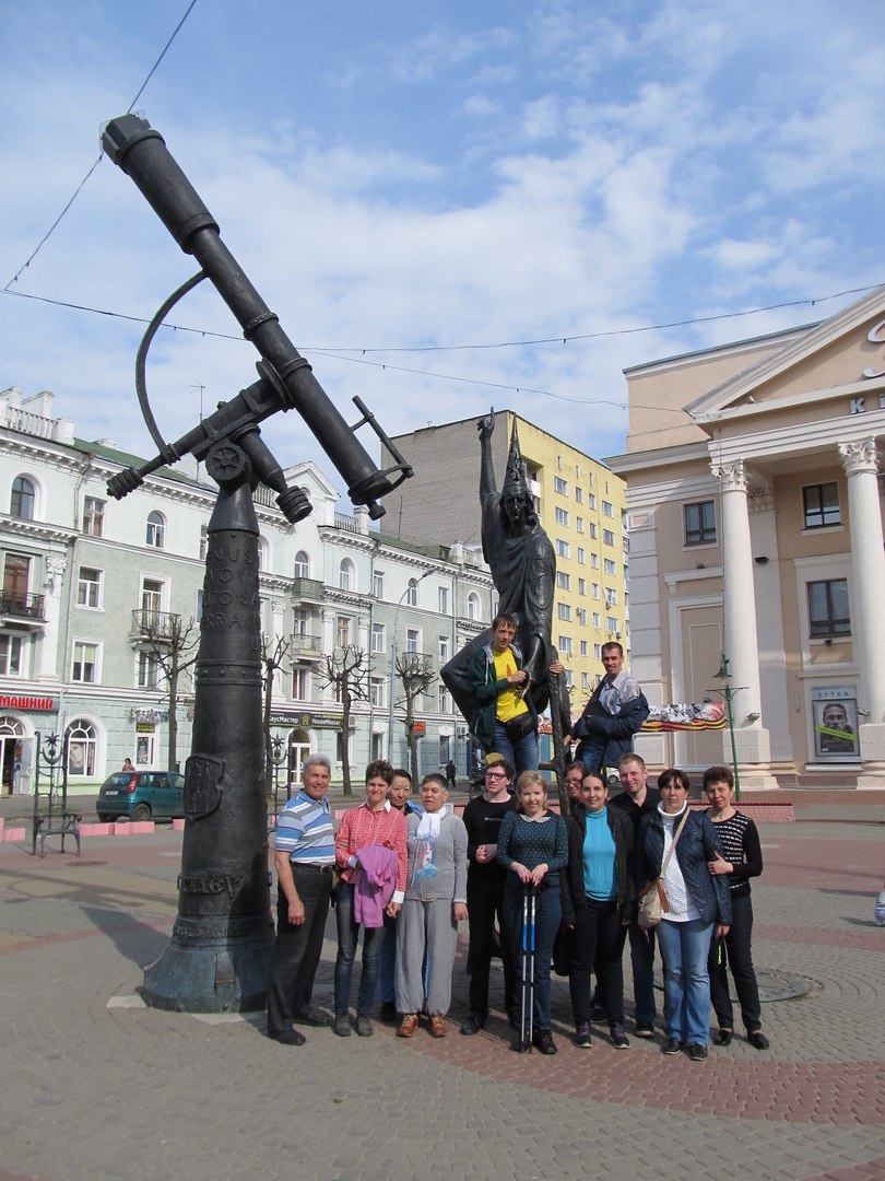 клуб инвалидов Общение, экскурсия в Белоруссию
